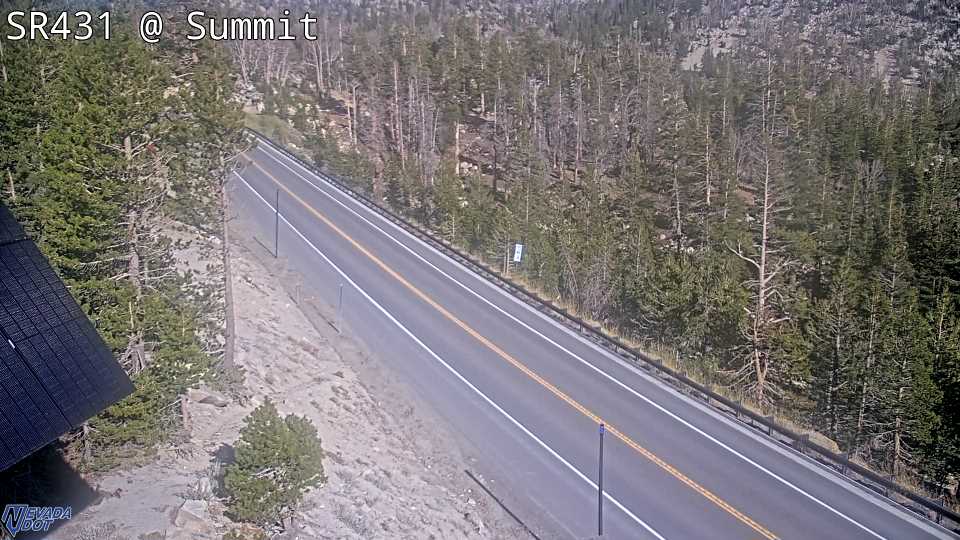 Traffic camera: SR-431 Mt Rose at Mt Rose Summit