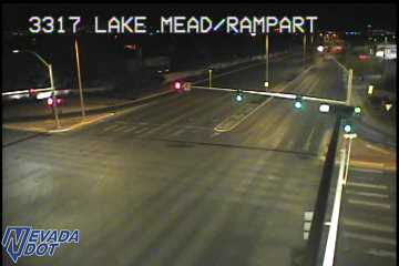 Lake Mead Blvd & Rampart Blvd live webcam