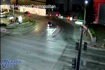 Harmon Ave & Cosmopolitan-City Center-Cosmo F1 live webcam