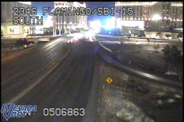 Flamingo Rd & I-15 SB Ramp live webcam