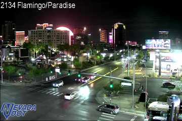Flamingo Rd & Paradise - Sphere F1 live webcam