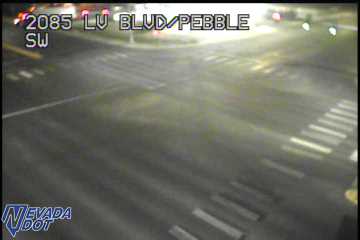 Las Vegas Blvd & Pebble Rd live webcam
