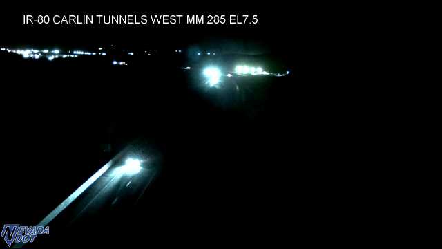 I-80 West Side of Carlin Tunnel 80 Foot Pole MM285 live webcam