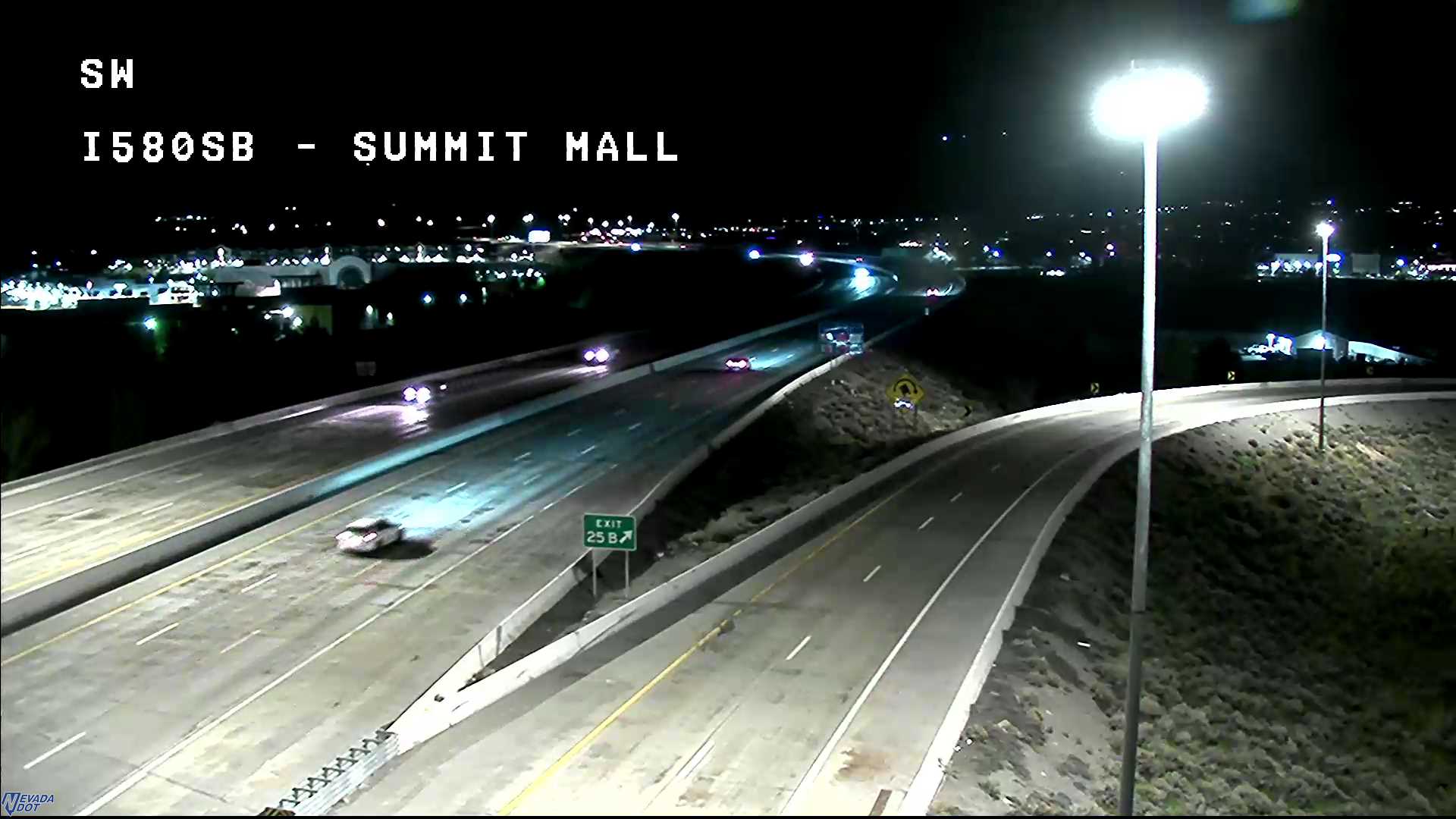 I580 @ Summit Mall SB live webcam