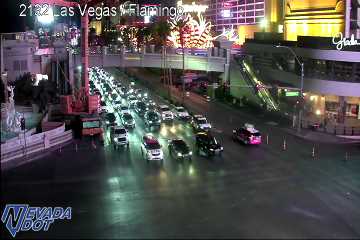 Flamingo Rd & Las Vegas Blvd F1 live webcam