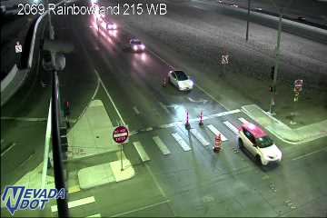 Rainbow Blvd & South CC 215 WB Ramp live webcam