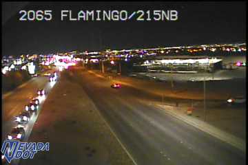 Flamingo Rd & CC 215 NB Ramp live webcam