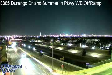 Summerlin Pkwy & Durango Dr WB Ramp live webcam