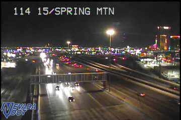 I-15 SB Spring Mtn live webcam