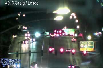 Craig Rd & Losee Rd - Speed live webcam