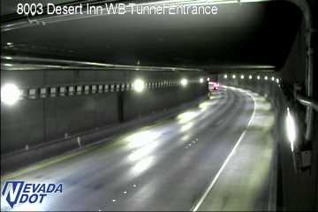 Desert Inn Rd WB TUNNEL ENTRANCE live webcam