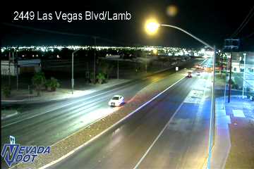 Las Vegas Blvd & Lamb Blvd Speed live webcam