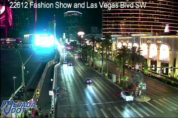 Las Vegas Blvd & Fashion Show F1 live webcam