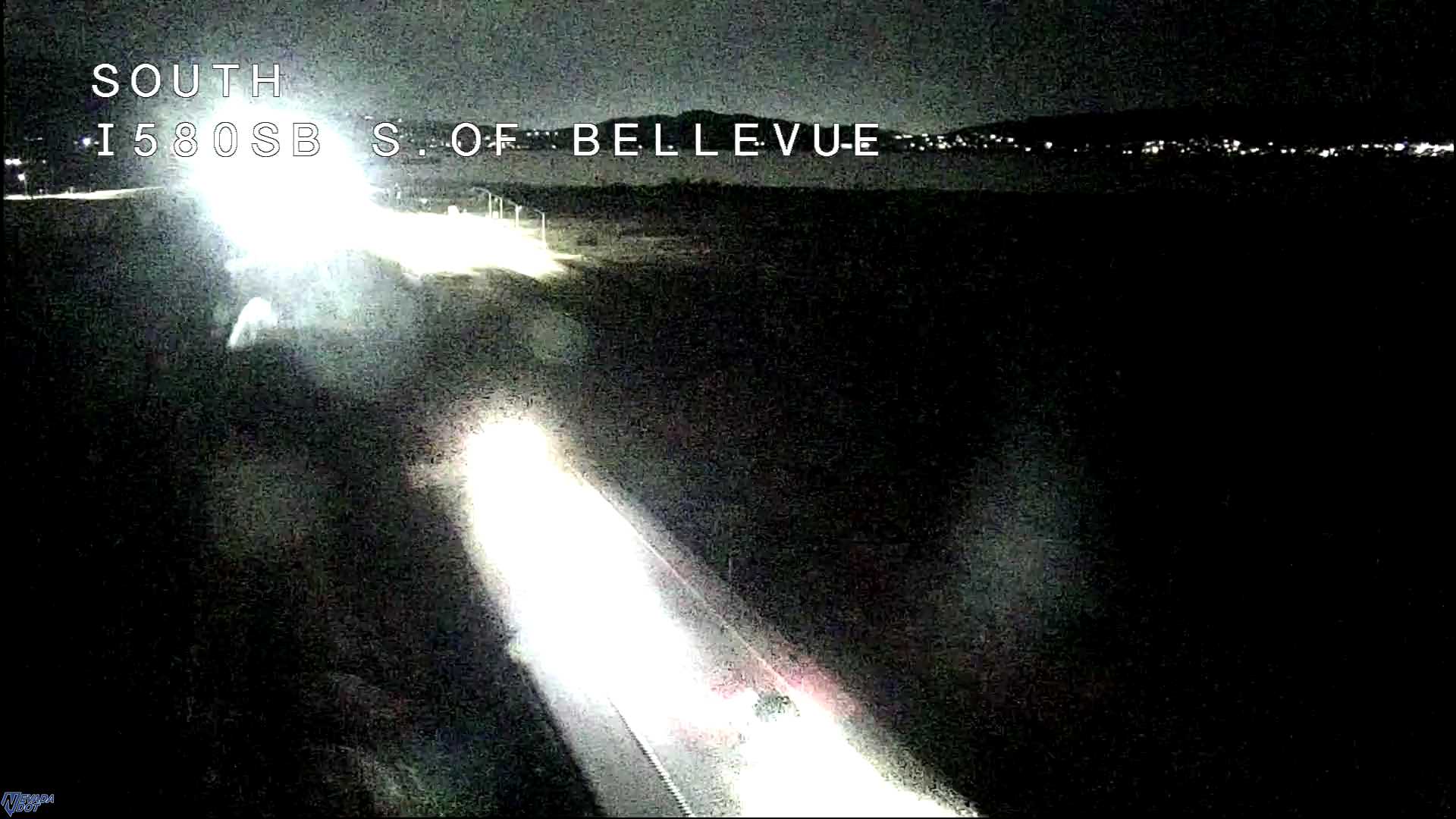 I580 SB South of Bellevue live webcam
