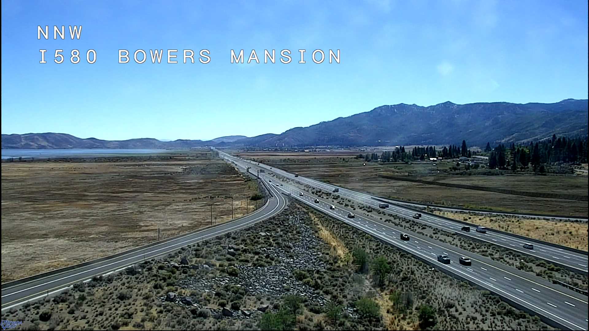 I580 NB Bowers Mansion Highmast