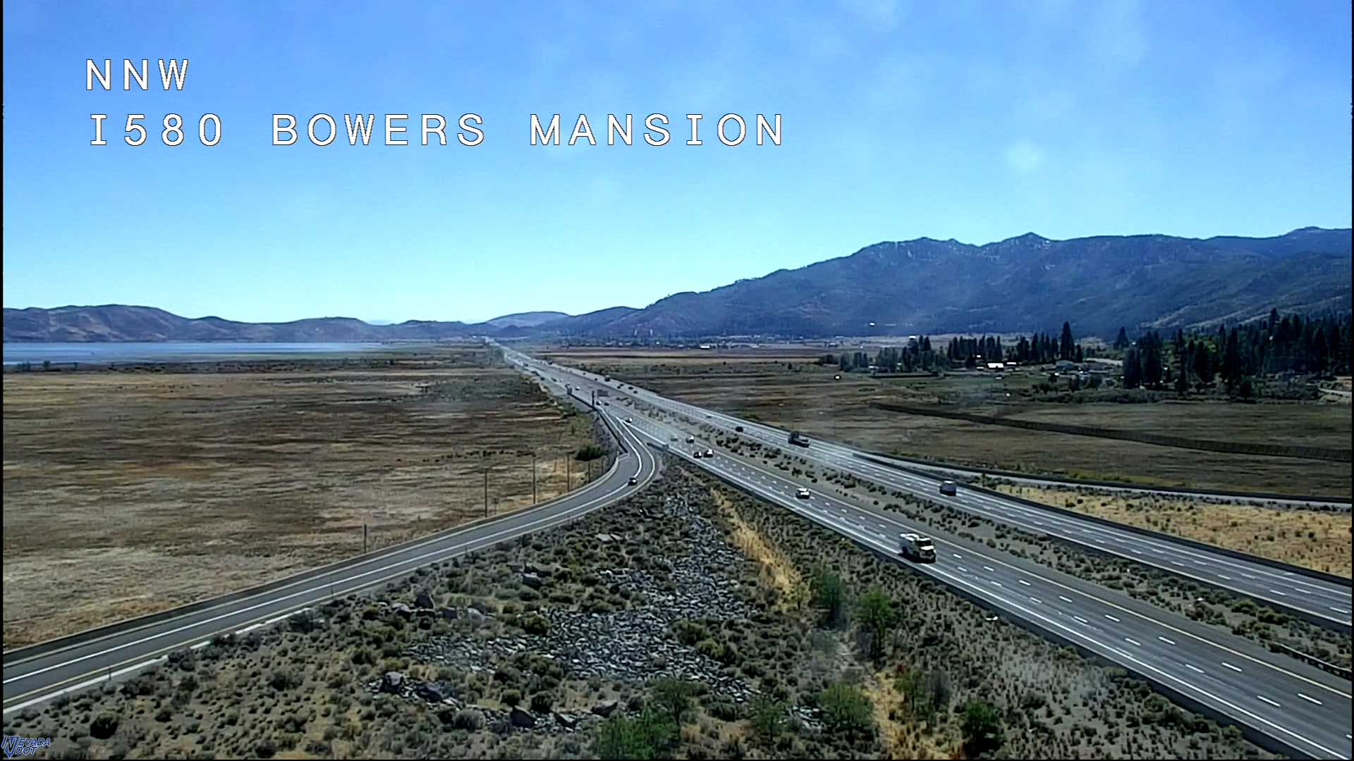 I580 NB Bowers Mansion Highmast