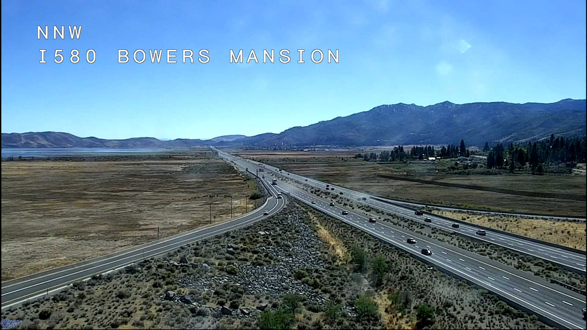 I580 NB Bowers Mansion Highmast