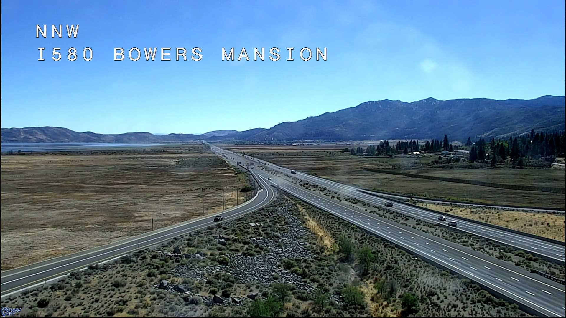 I580 NB Bowers Mansion Highmast