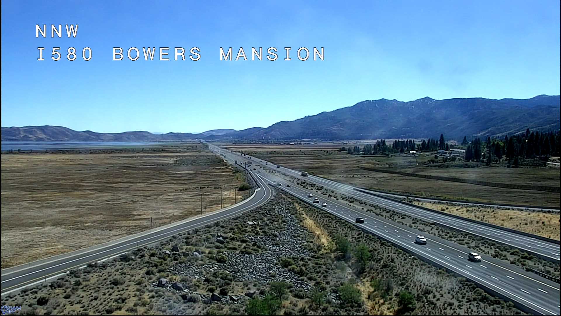 I580 NB Bowers Mansion Highmast