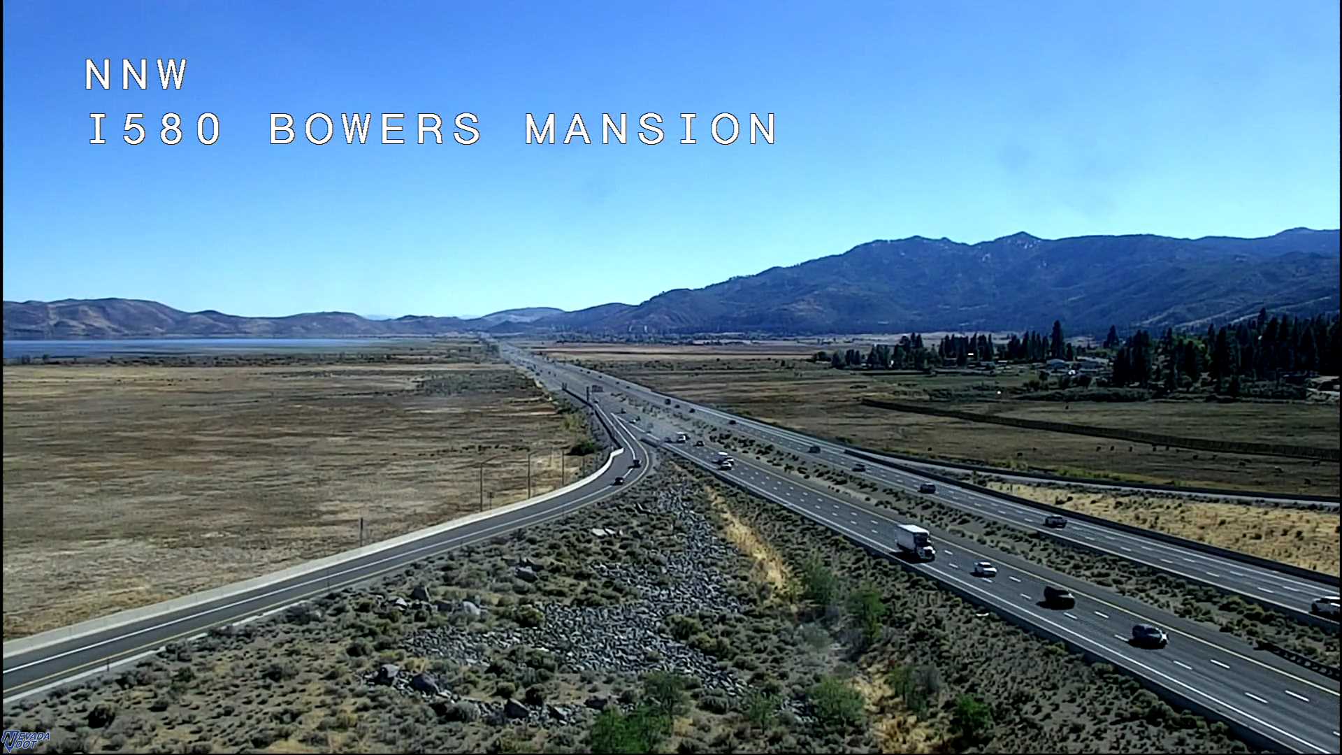 I580 NB Bowers Mansion Highmast