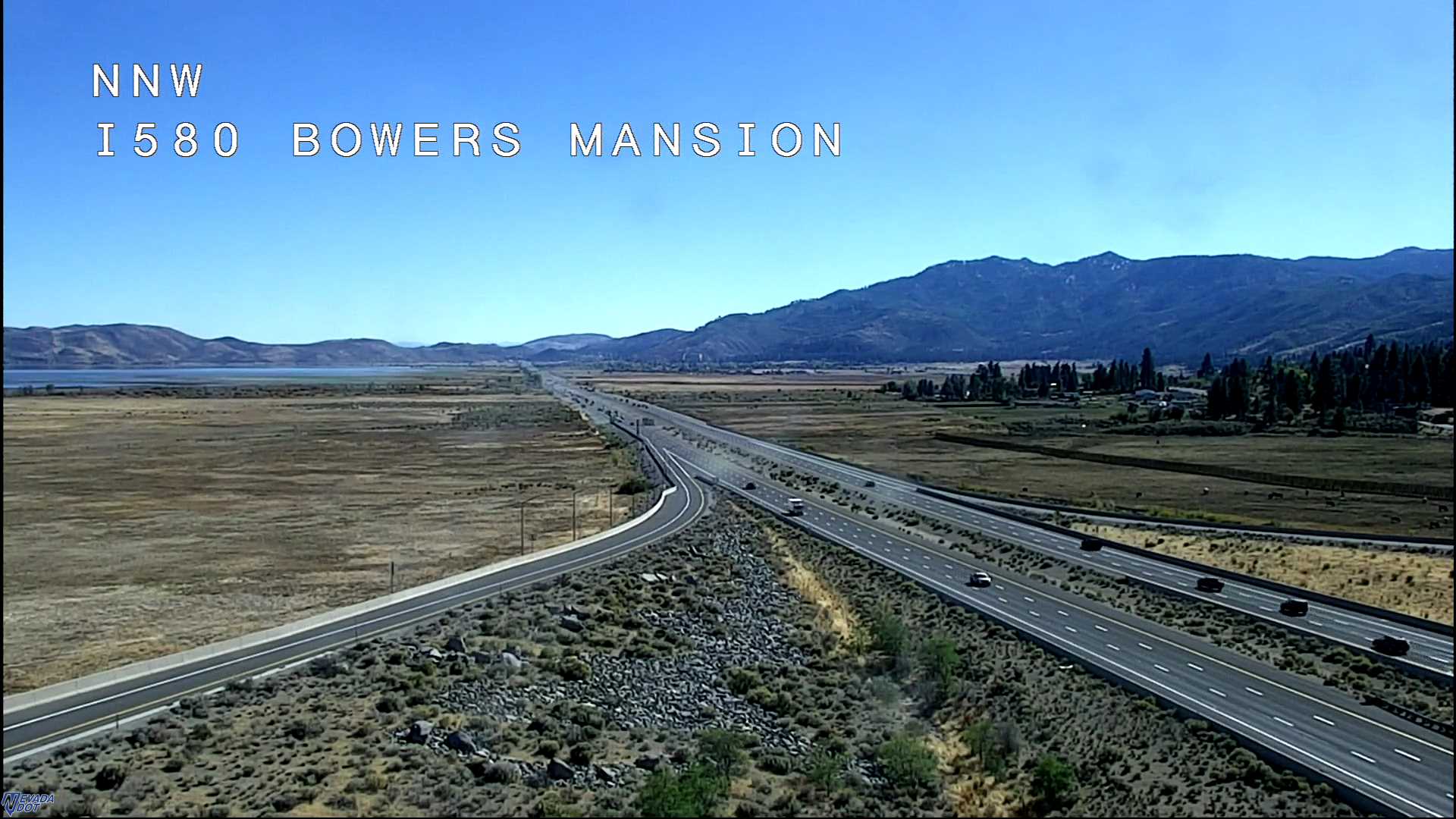 I580 NB Bowers Mansion Highmast
