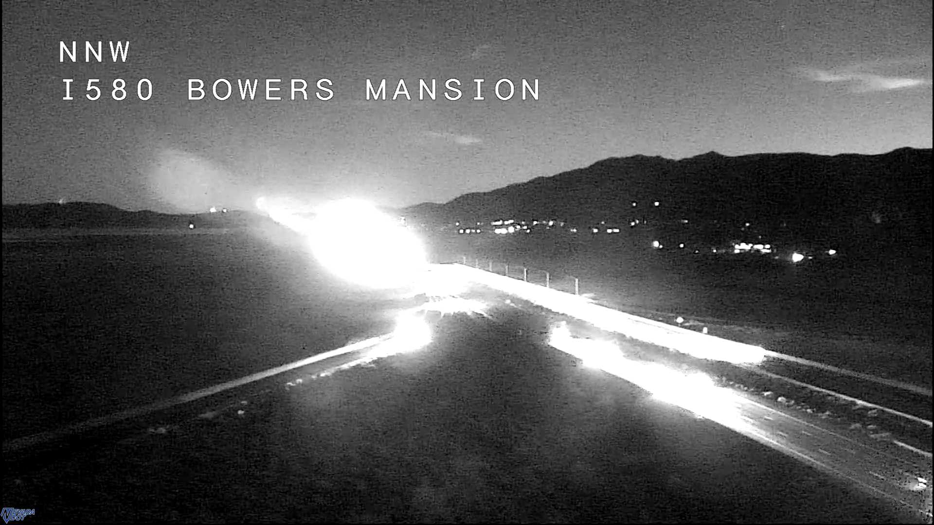 I580 NB Bowers Mansion Highmast