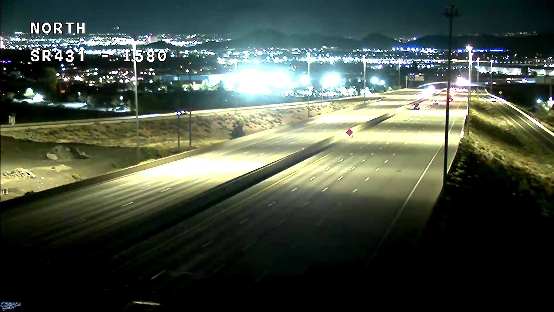 I580 @ SR431 Off Ramp NB