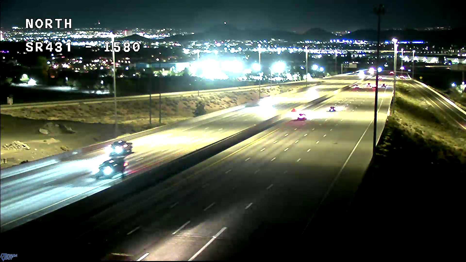 I580 @ SR431 Off Ramp NB