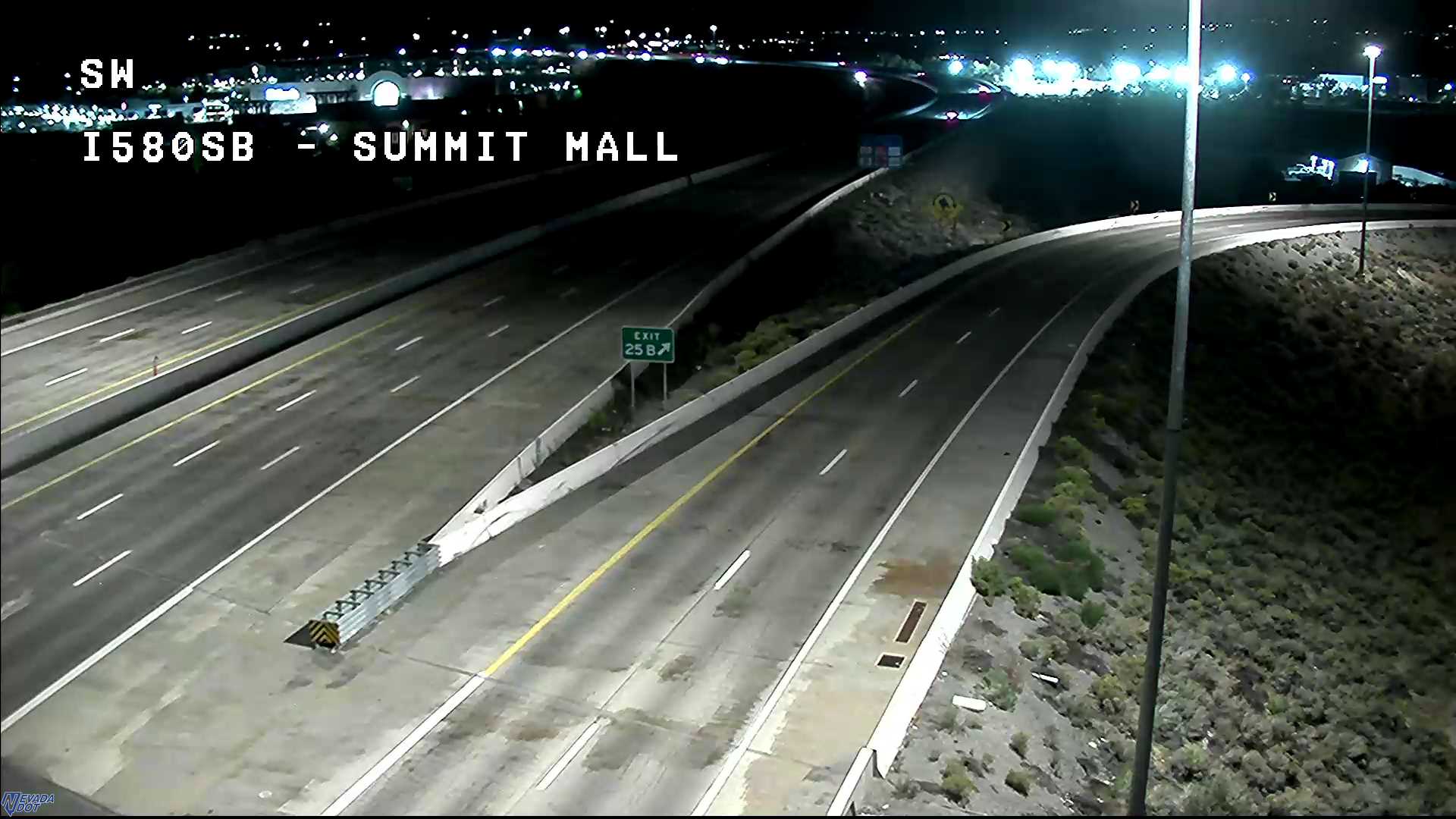 I580 @ Summit Mall SB