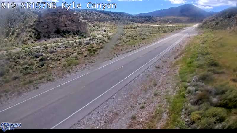 SR-157 NB Kyle Canyon