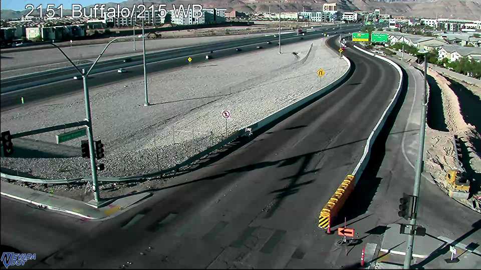 Buffalo Dr & South CC 215 WB Ramp road camera