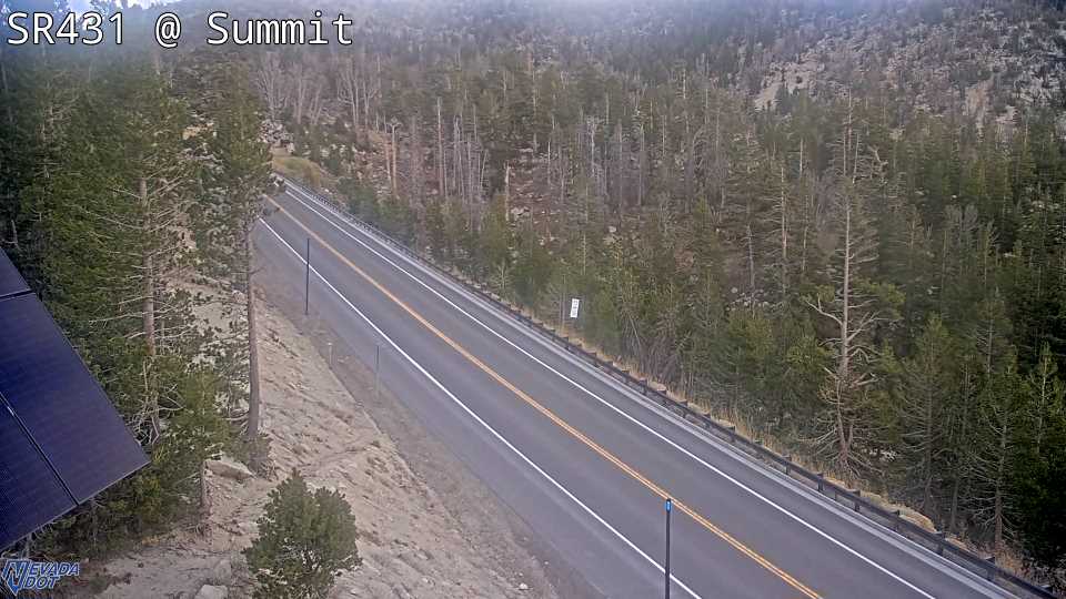 Traffic camera: SR-431 Mt Rose at Mt Rose Summit