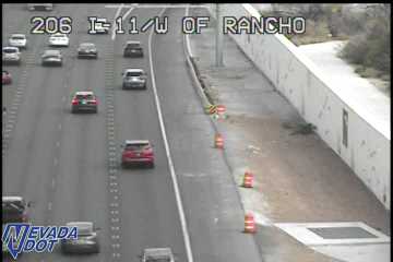 US 95 SB W of Rancho