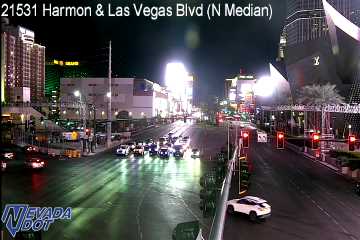 Las Vegas Blvd & Harmon Ave Median-Cosmo F1