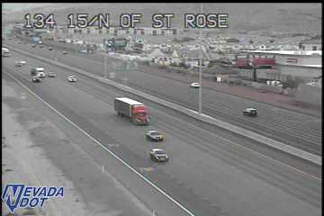I-15 NB 1 mile N of St Rose