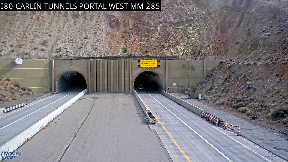 IR-80 MM 285 Carlin Tunnel West EL 7.5