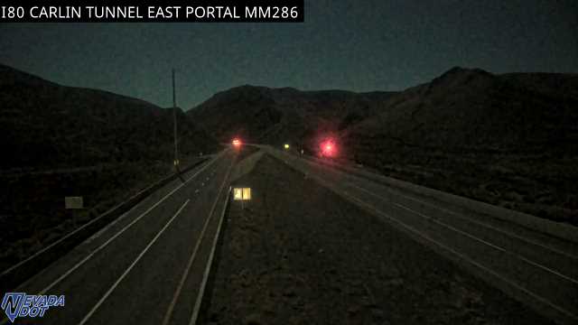 Road camera: I-80 MM 286 Carlin Tunnel East EL08