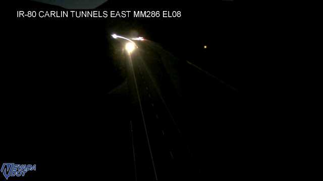 Road camera: I-80 WB East Side of Carlin Tunnel 80 Foot Pole MM