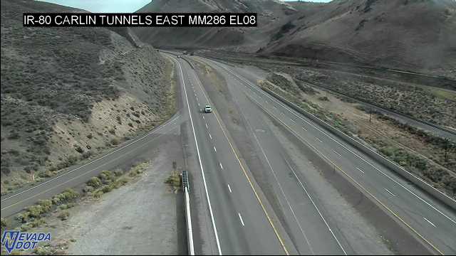 I-80 WB East Side of Carlin Tunnel 80 Foot Pole MM