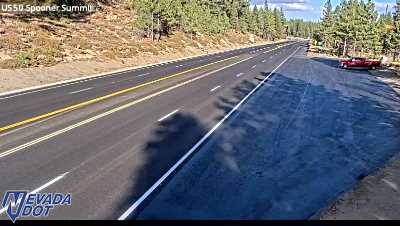 Traffic camera: US-50 at Spooner Summit